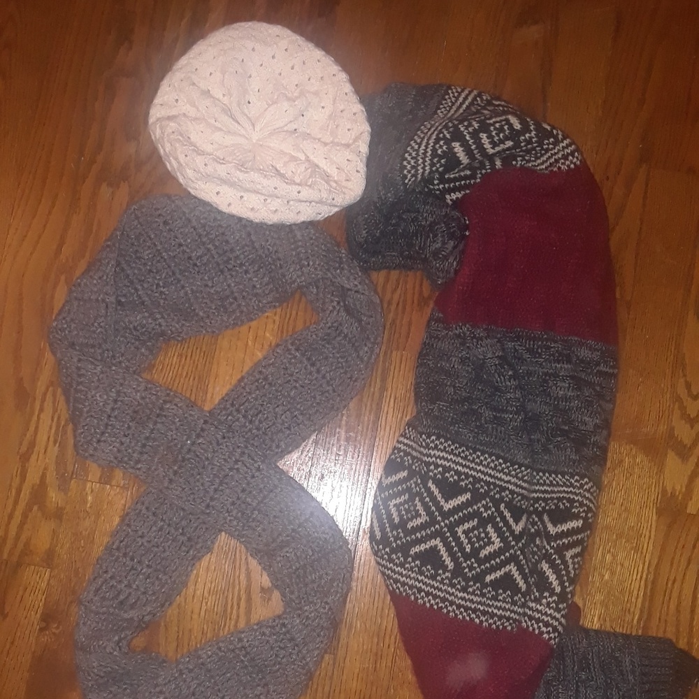 Scarfs n hat